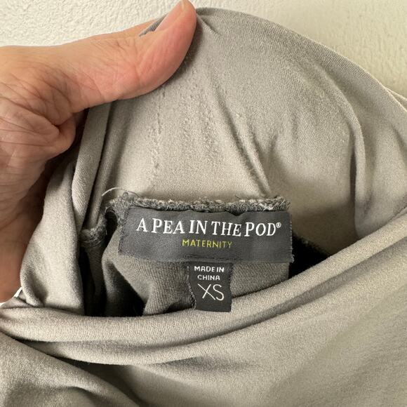 A Pea in the Pod | XS Maternity Gray Full Panel Skinny Jeans - Picture 5 of 6